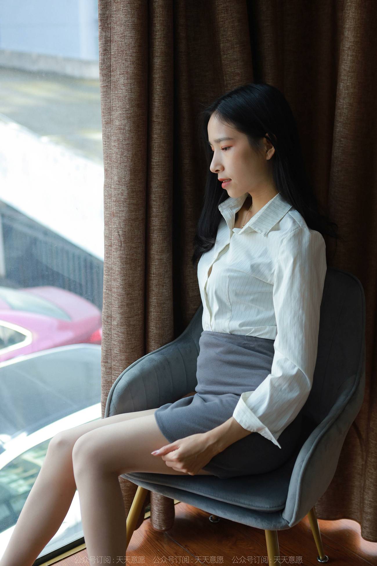 图片[20]-[IESS异思趣向] 耽丝 211205 地板上的黑色凉鞋美子 [89P] – 速更版-美库