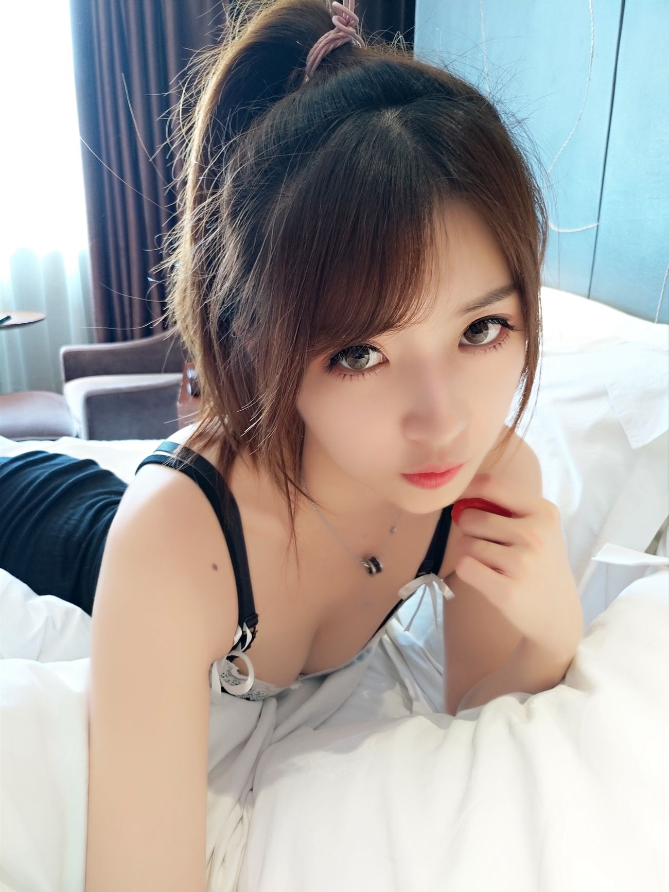 图片[36]-小女巫露娜 – 黑色吊带裙[36P] – 速更版-美库