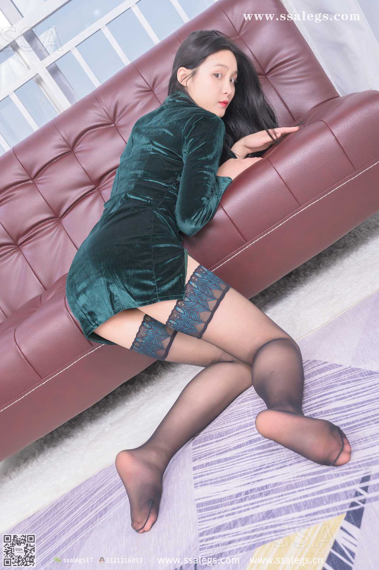 图片[76]-[SSA丝社]超清写真 NO.331 君君世界最美孔雀翎长筒丝袜(下)[139P] – 速更版-美库