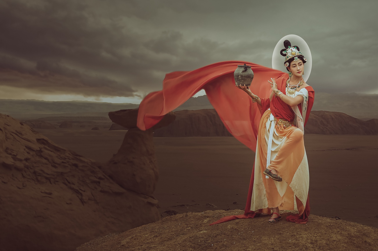 图片[10]-[YITUYU艺图语] 2021.07.14 大漠胡杨情 婉君 [40P] – 速更版-美库