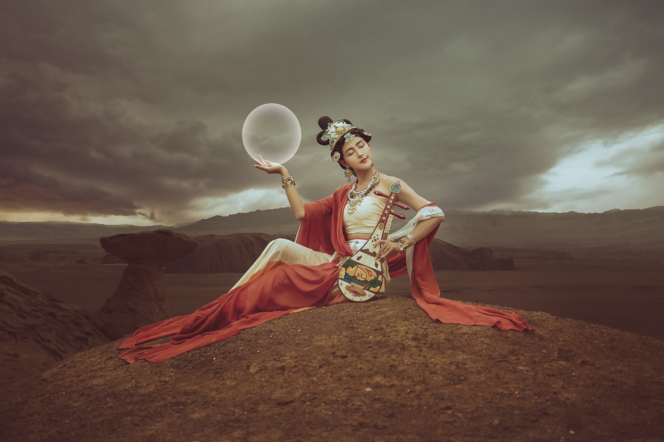 图片[13]-[YITUYU艺图语] 2021.07.14 大漠胡杨情 婉君 [40P] – 速更版-美库