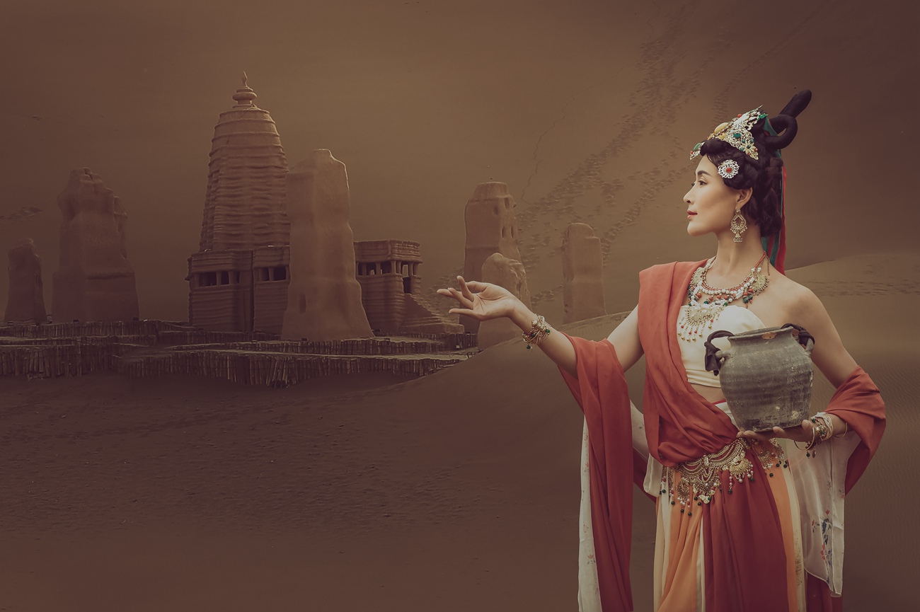 图片[15]-[YITUYU艺图语] 2021.07.14 大漠胡杨情 婉君 [40P] – 速更版-美库