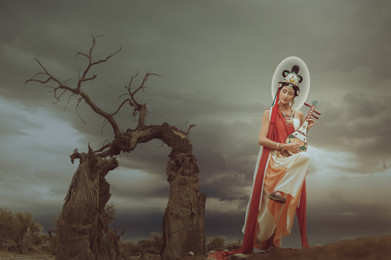 图片[24]-[YITUYU艺图语] 2021.07.14 大漠胡杨情 婉君 [40P] – 速更版-美库