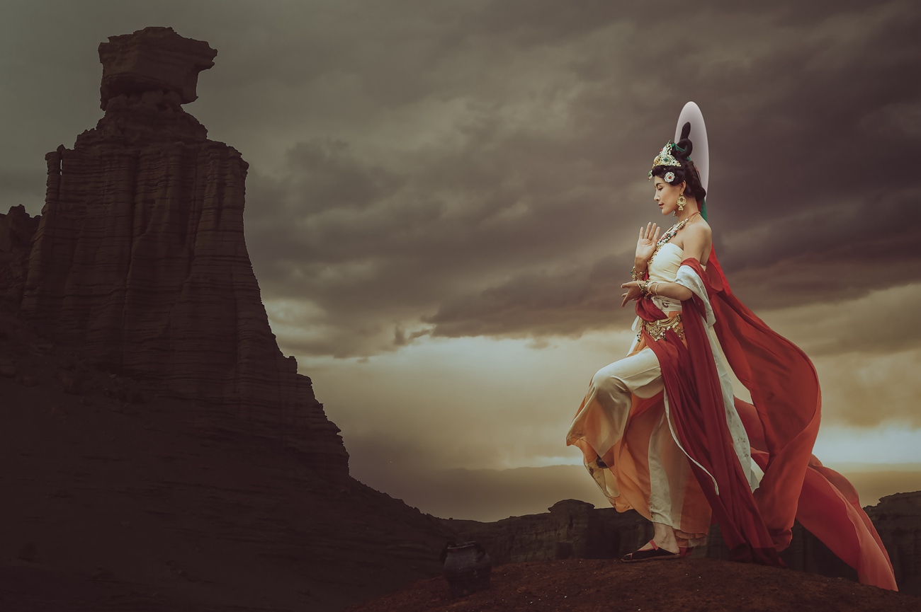 图片[41]-[YITUYU艺图语] 2021.07.14 大漠胡杨情 婉君 [40P] – 速更版-美库