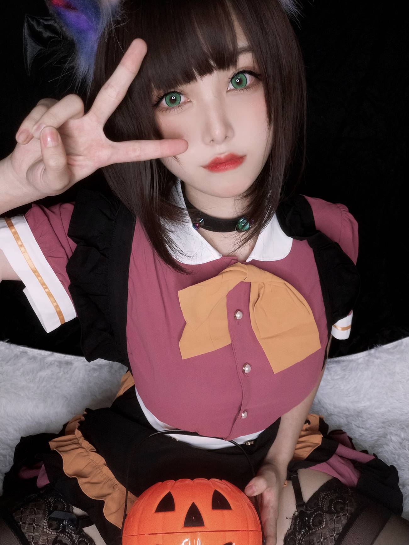 图片[6]-萌系小姐姐蜜汁猫裘 – 万圣节 [27P] – 速更版-美库