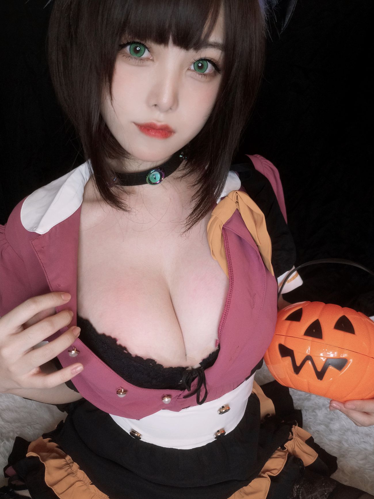 图片[12]-萌系小姐姐蜜汁猫裘 – 万圣节 [27P] – 速更版-美库