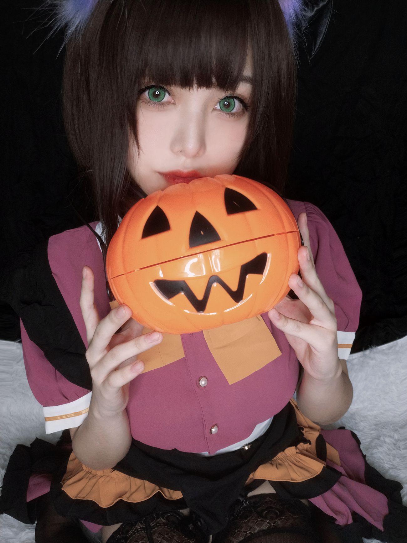 图片[17]-萌系小姐姐蜜汁猫裘 – 万圣节 [27P] – 速更版-美库