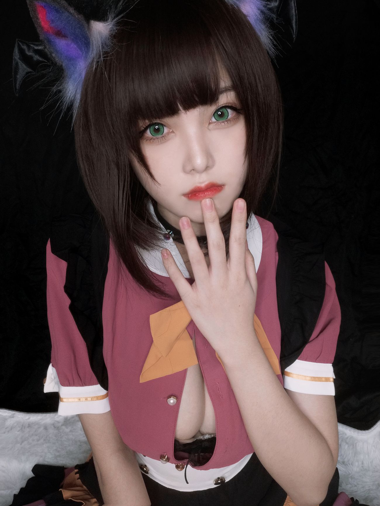 图片[20]-萌系小姐姐蜜汁猫裘 – 万圣节 [27P] – 速更版-美库