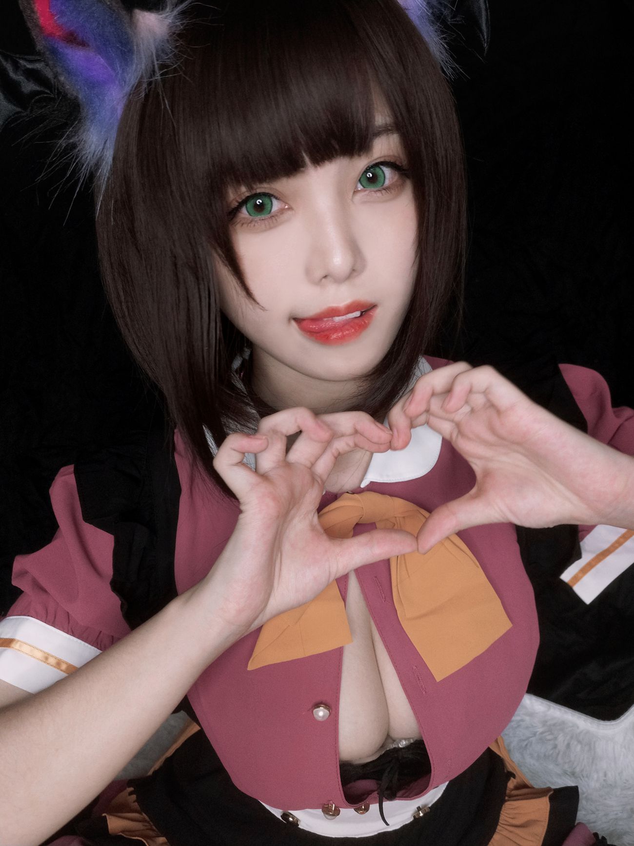 图片[21]-萌系小姐姐蜜汁猫裘 – 万圣节 [27P] – 速更版-美库