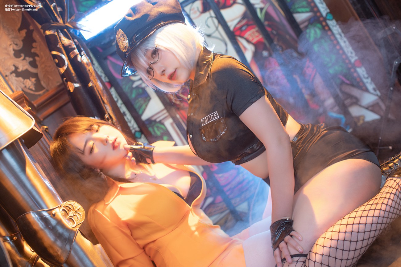 图片[18]-皮皮奶可可爱了啦&喵零 – 匪警 [60P] – 速更版-美库