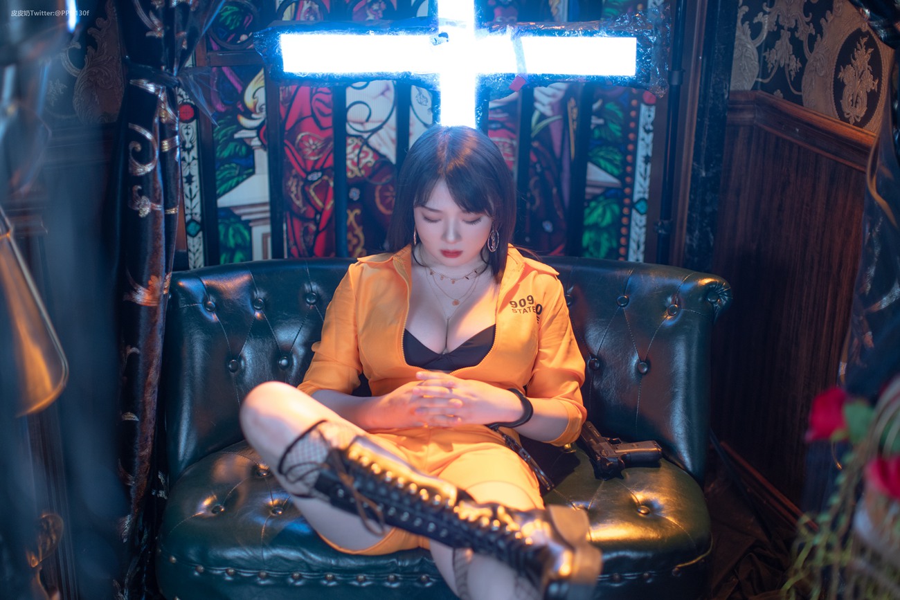 图片[37]-皮皮奶可可爱了啦&喵零 – 匪警 [60P] – 速更版-美库