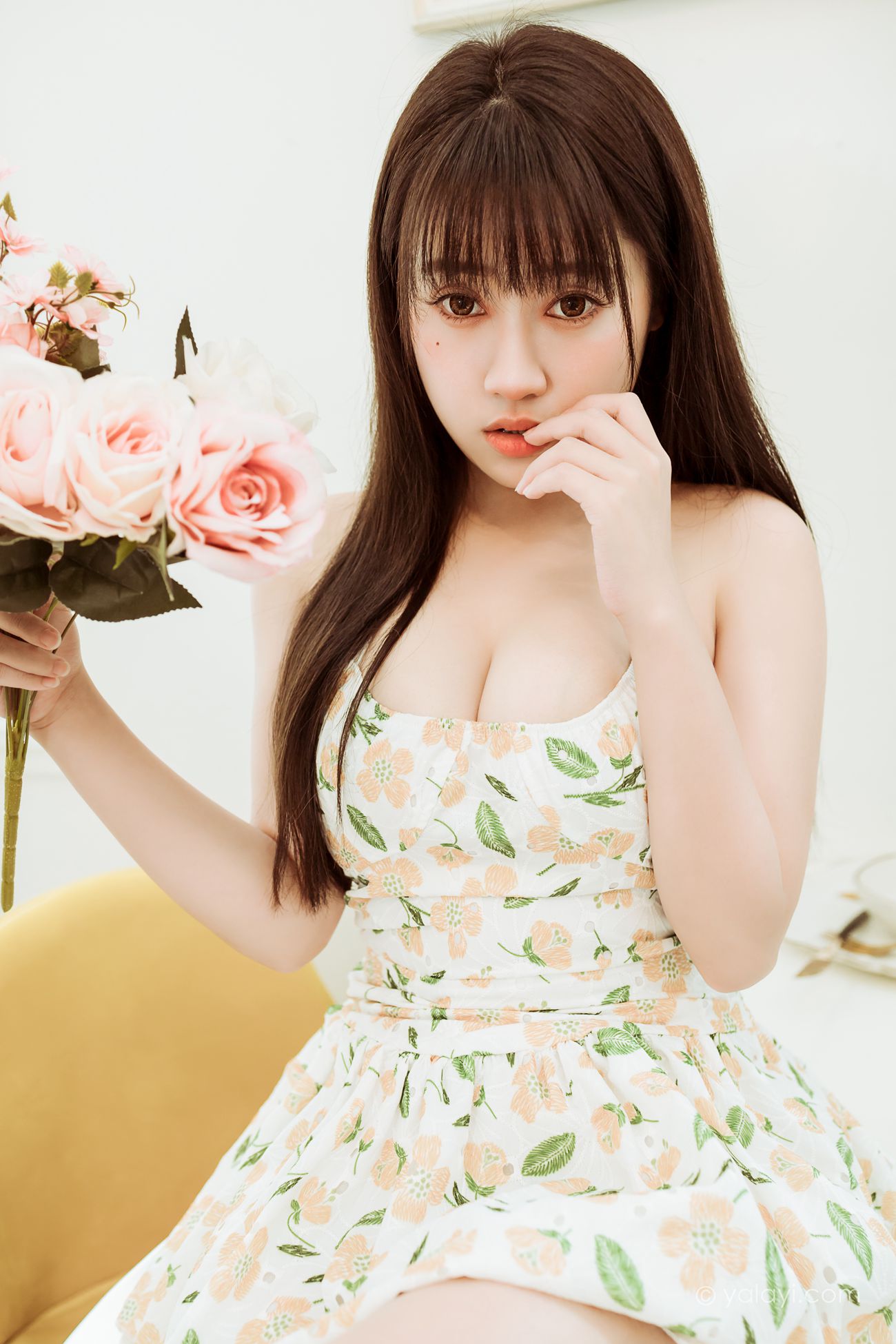 图片[15]-[YALAYI雅拉伊] 2022.02.25 NO.901 花花姑娘 虞艺 [47P] – 速更版-美库
