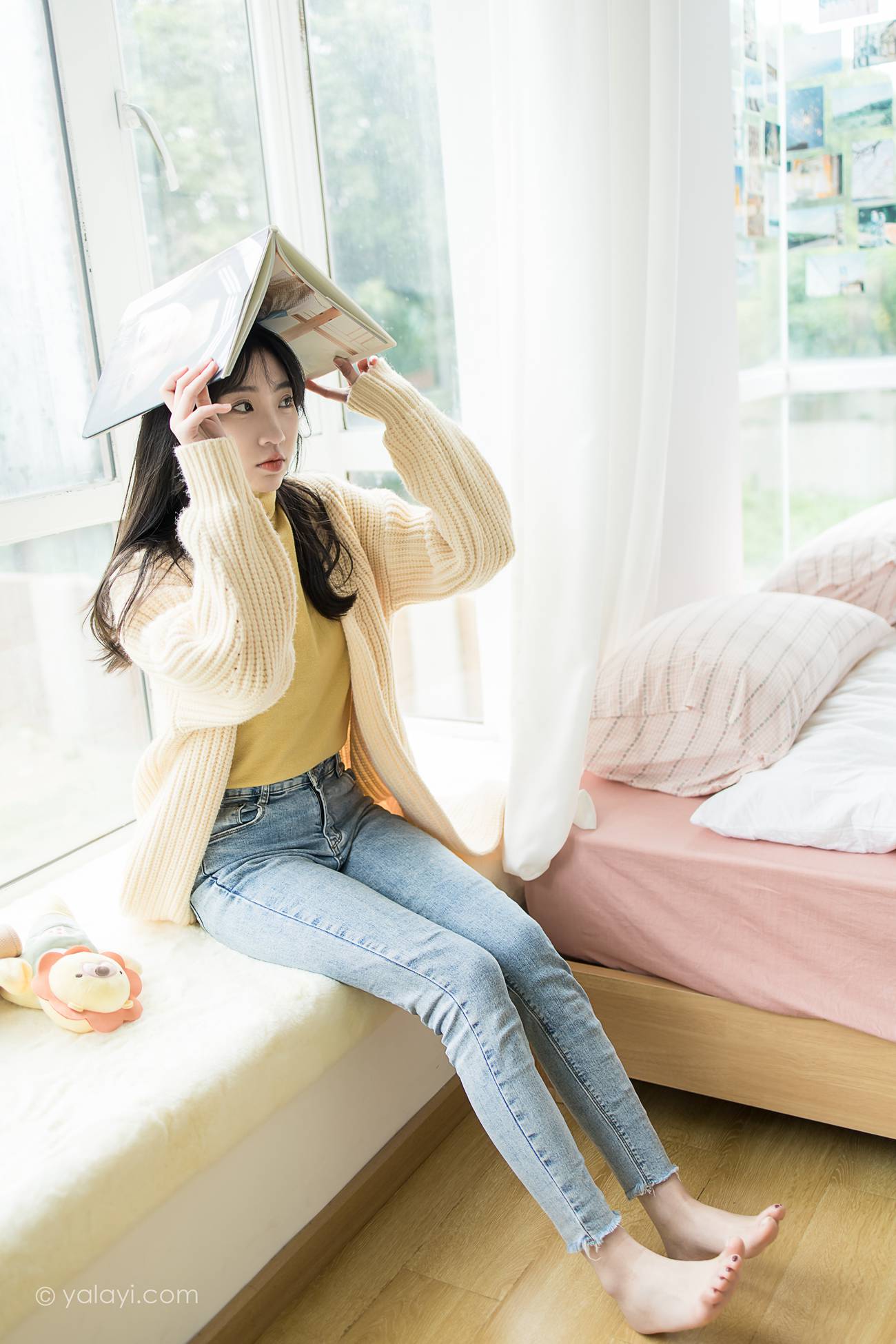 图片[40]-[YALAYI雅拉伊] 2022.03.04 NO.904 玉兰花 小乔[47P] – 速更版-美库