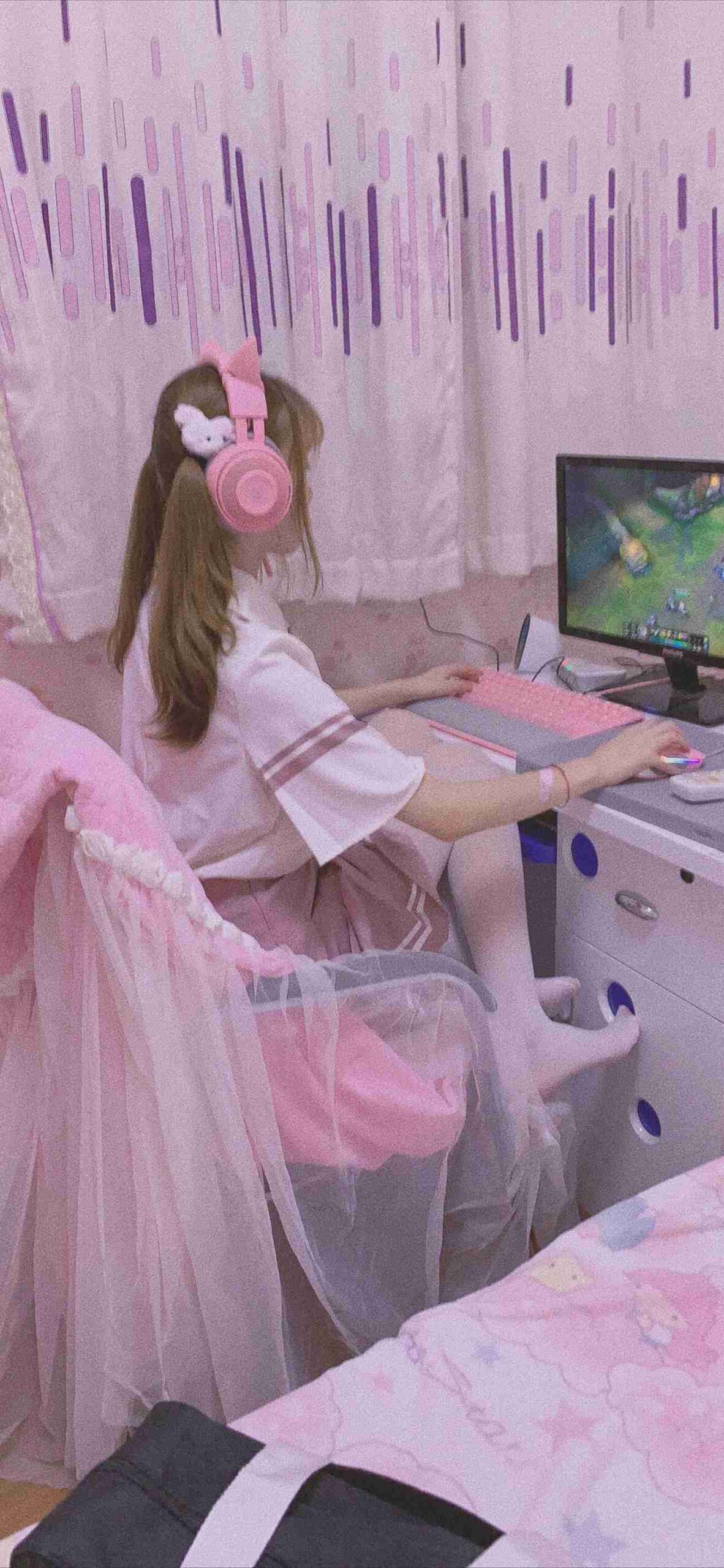 图片[6]-双马尾少女赛高酱 – 2020新年贺刊：粉色萝莉裙 [28P] – 速更版-美库