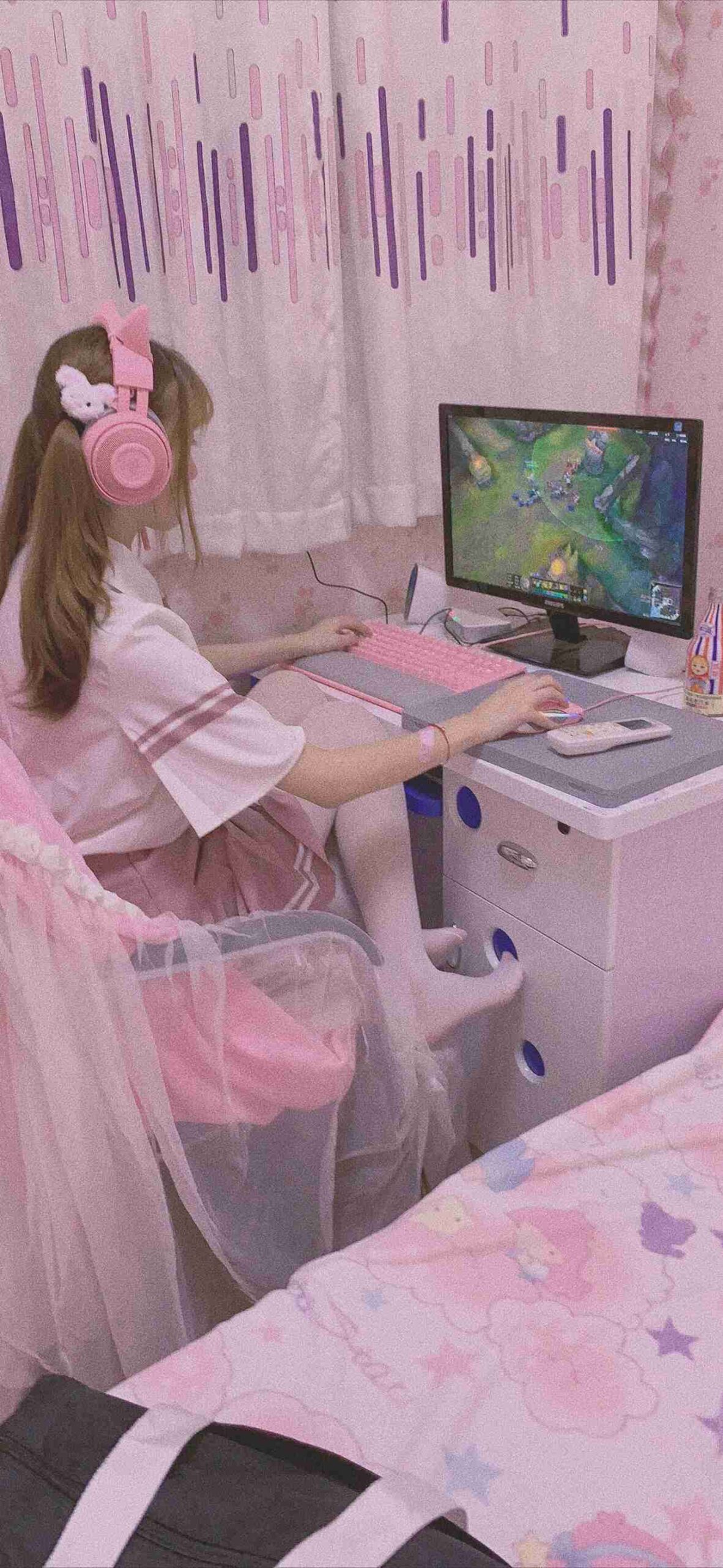 图片[7]-双马尾少女赛高酱 – 2020新年贺刊：粉色萝莉裙 [28P] – 速更版-美库