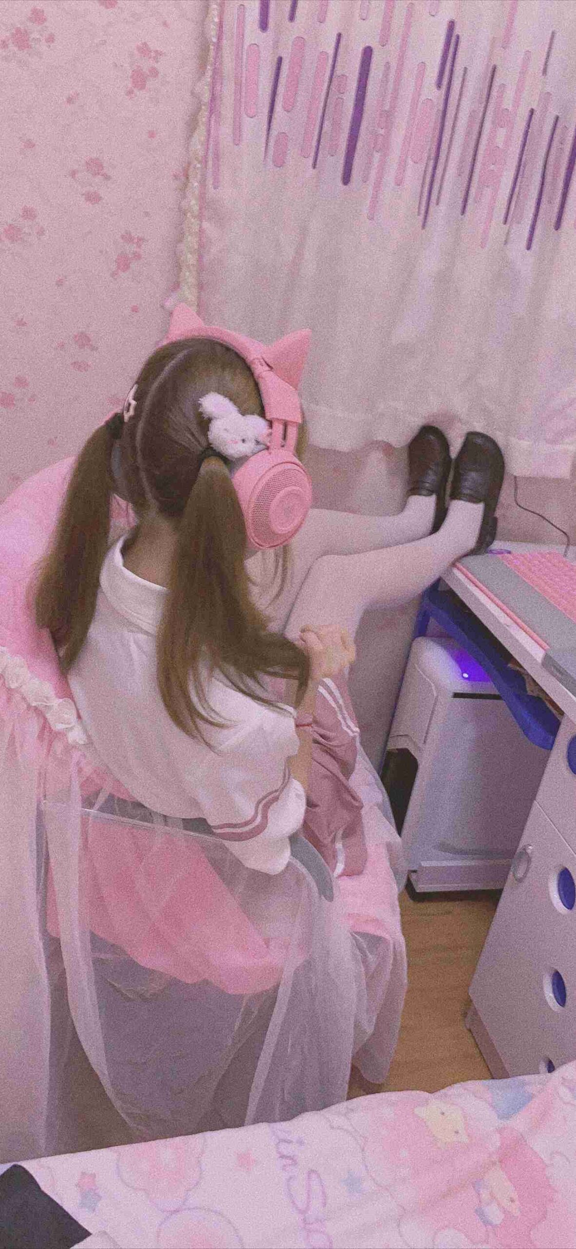 图片[12]-双马尾少女赛高酱 – 2020新年贺刊：粉色萝莉裙 [28P] – 速更版-美库