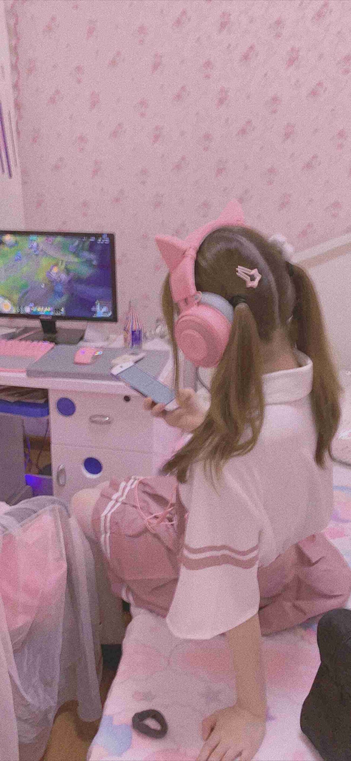 图片[14]-双马尾少女赛高酱 – 2020新年贺刊：粉色萝莉裙 [28P] – 速更版-美库