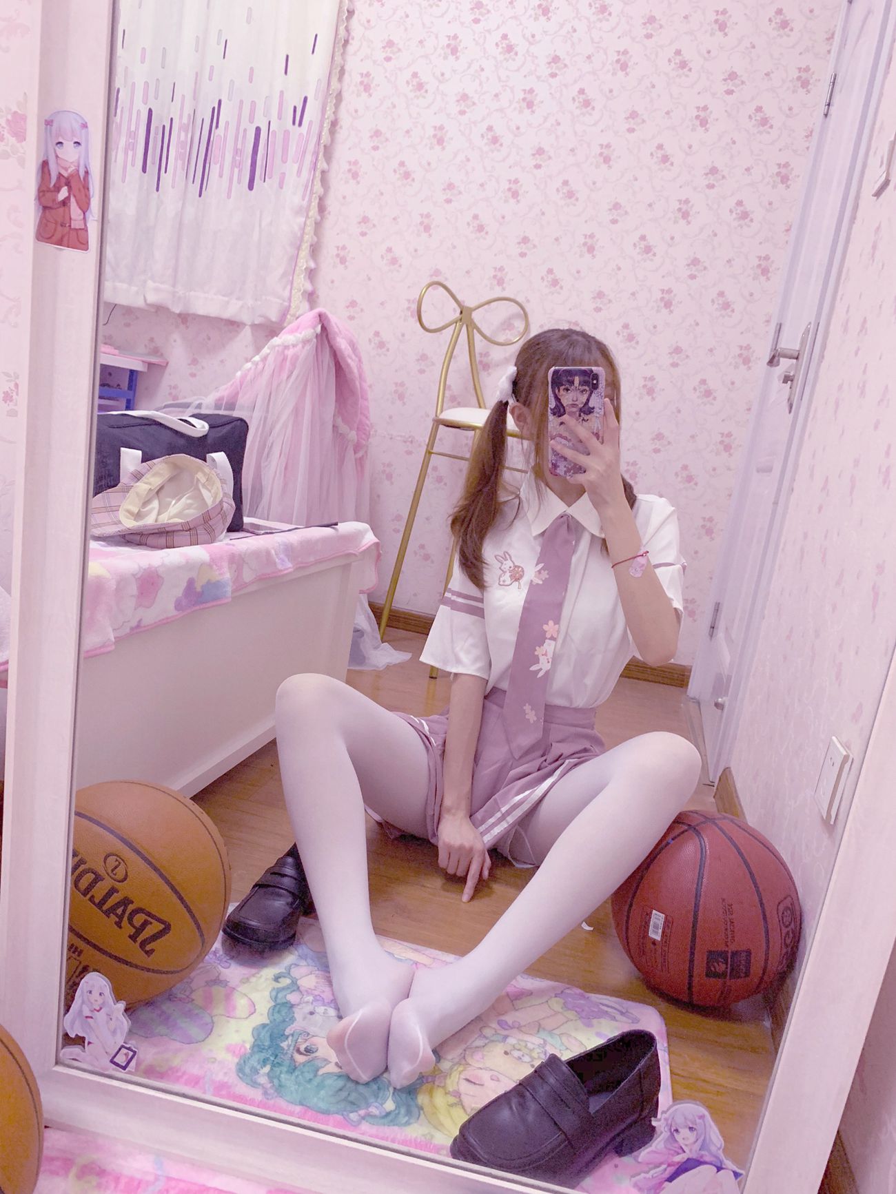 图片[18]-双马尾少女赛高酱 – 2020新年贺刊：粉色萝莉裙 [28P] – 速更版-美库