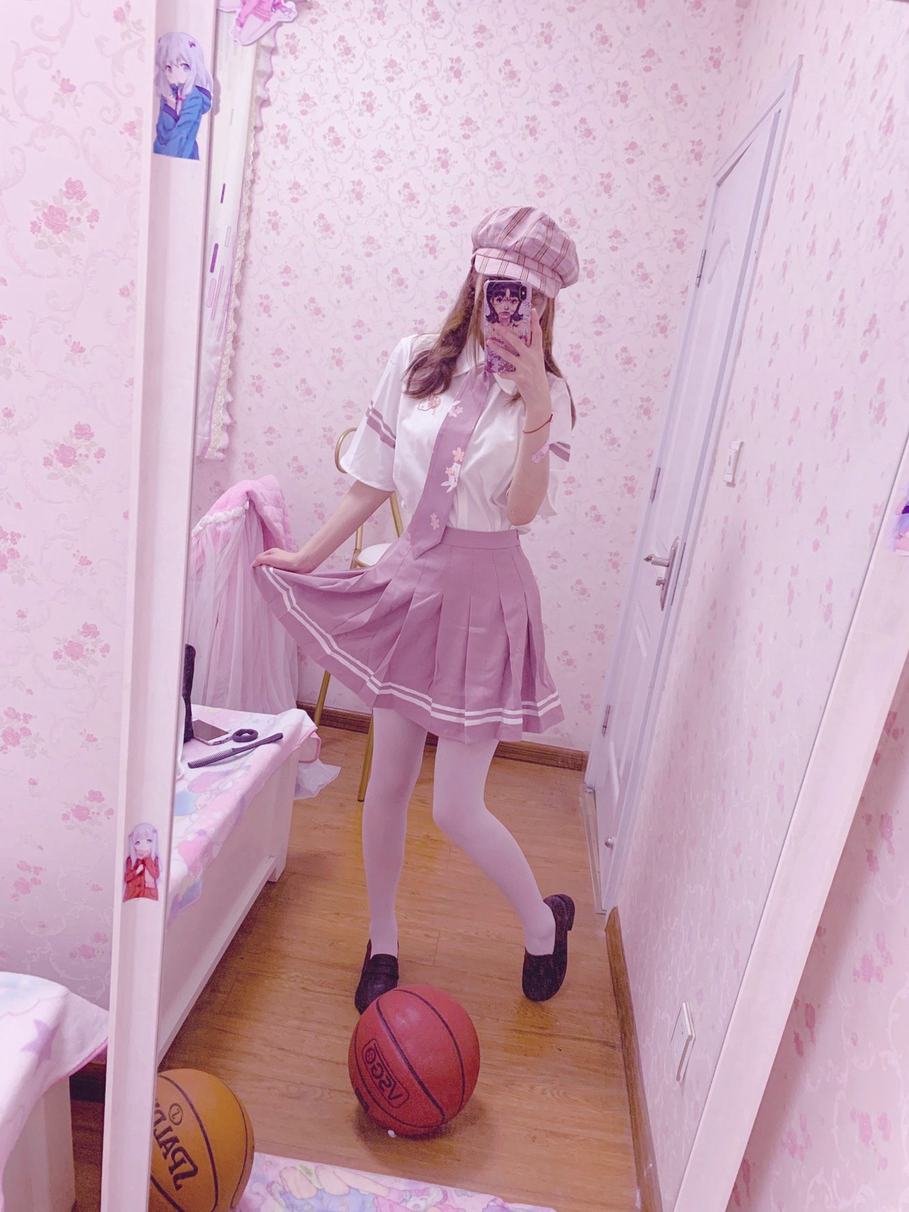 图片[25]-双马尾少女赛高酱 – 2020新年贺刊：粉色萝莉裙 [28P] – 速更版-美库