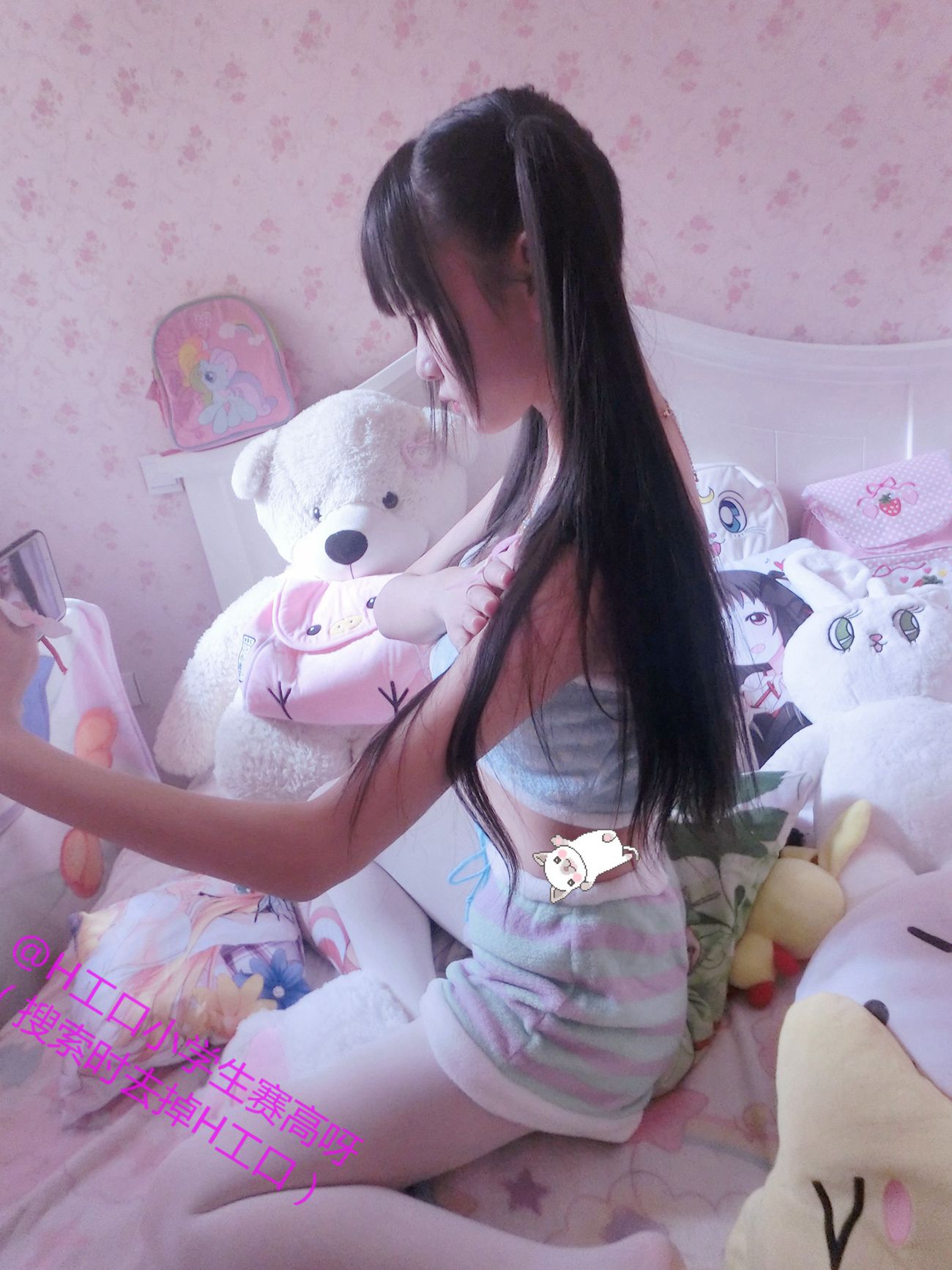 图片[10]-双马尾少女赛高酱 – 东条希睡衣 [81P] – 速更版-美库