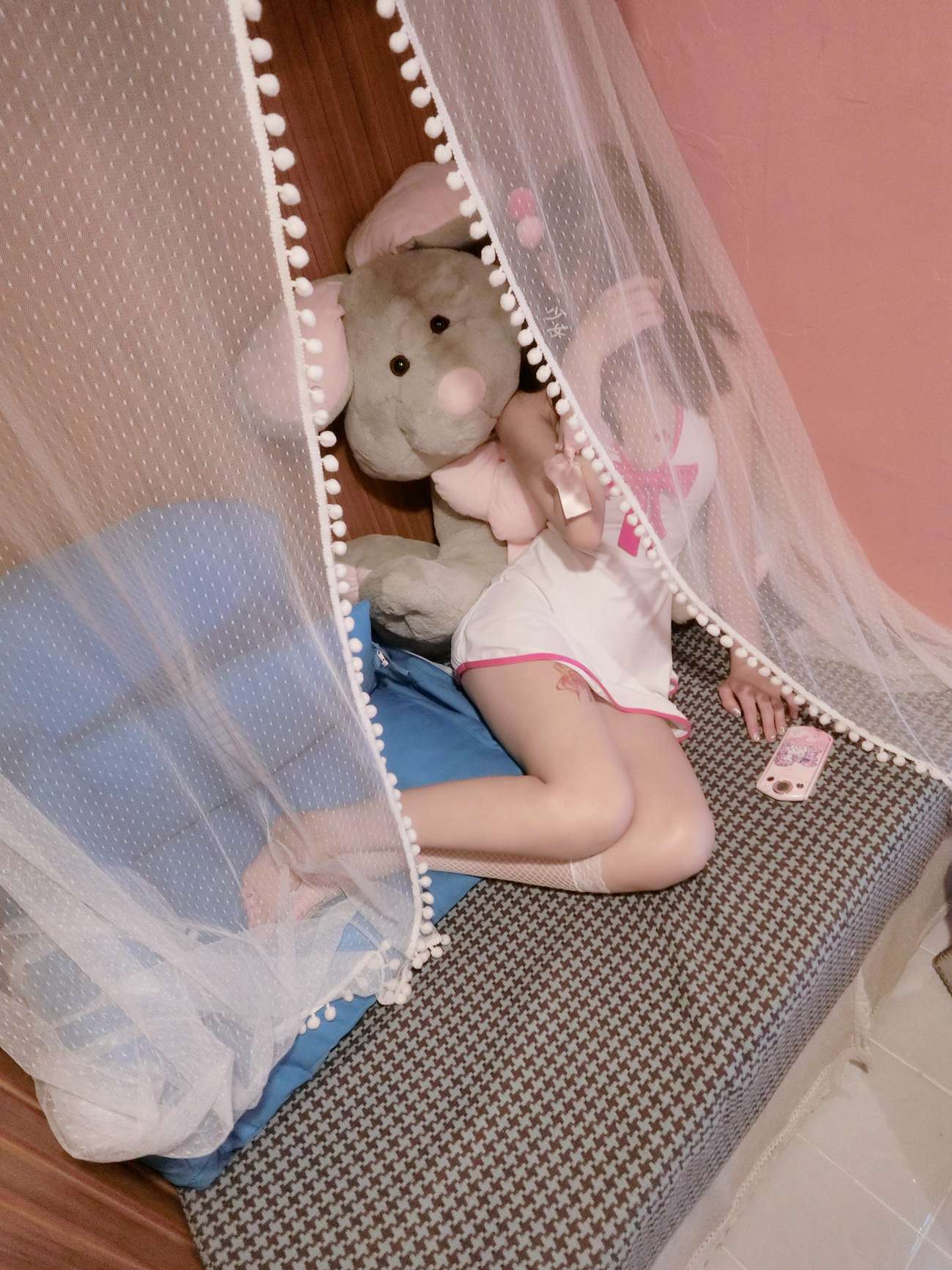 图片[52]-赛高酱-邻家女孩粉白死库水[52P] – 速更版-美库