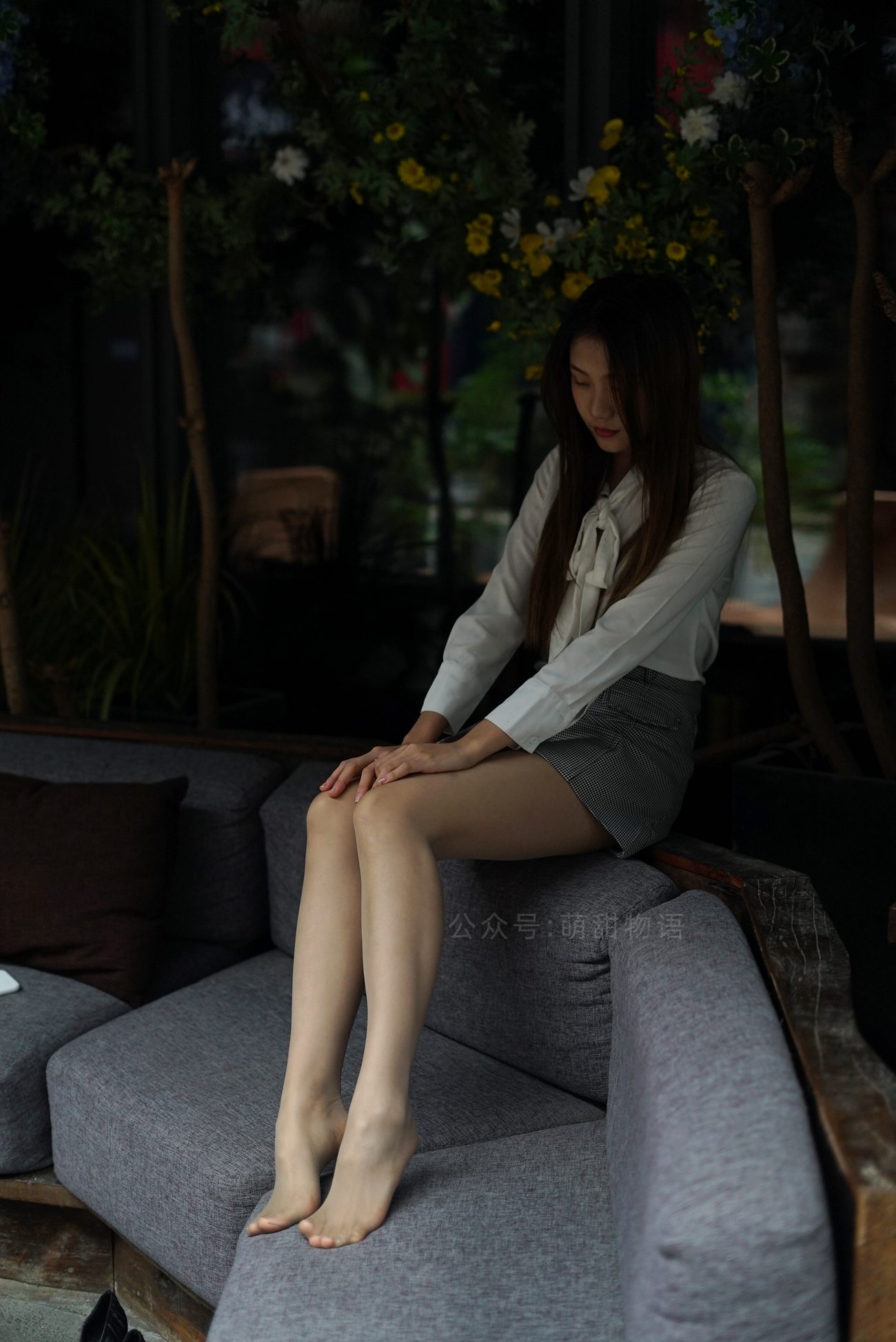 图片[17]-[萌甜物语]XM210 《在路边的座位玩脚脚-笑笑》[109] – 速更版-美库