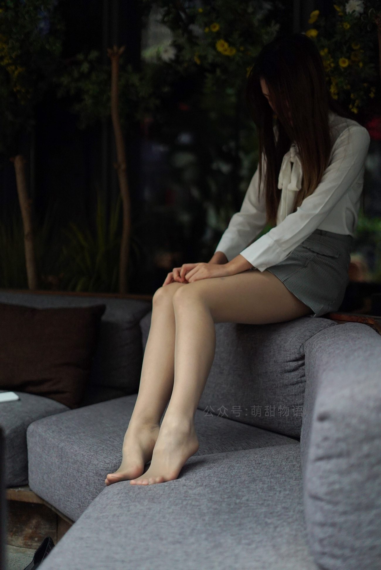 图片[20]-[萌甜物语]XM210 《在路边的座位玩脚脚-笑笑》[109] – 速更版-美库