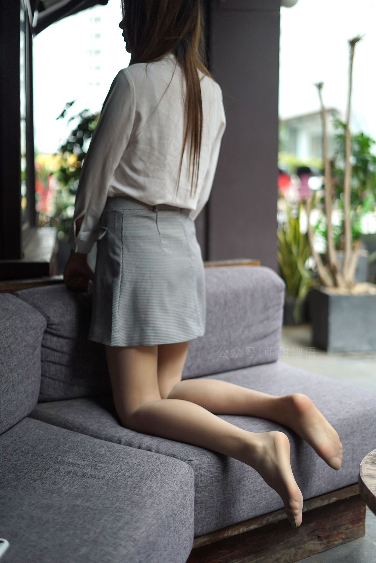 图片[50]-[萌甜物语]XM210 《在路边的座位玩脚脚-笑笑》[109] – 速更版-美库