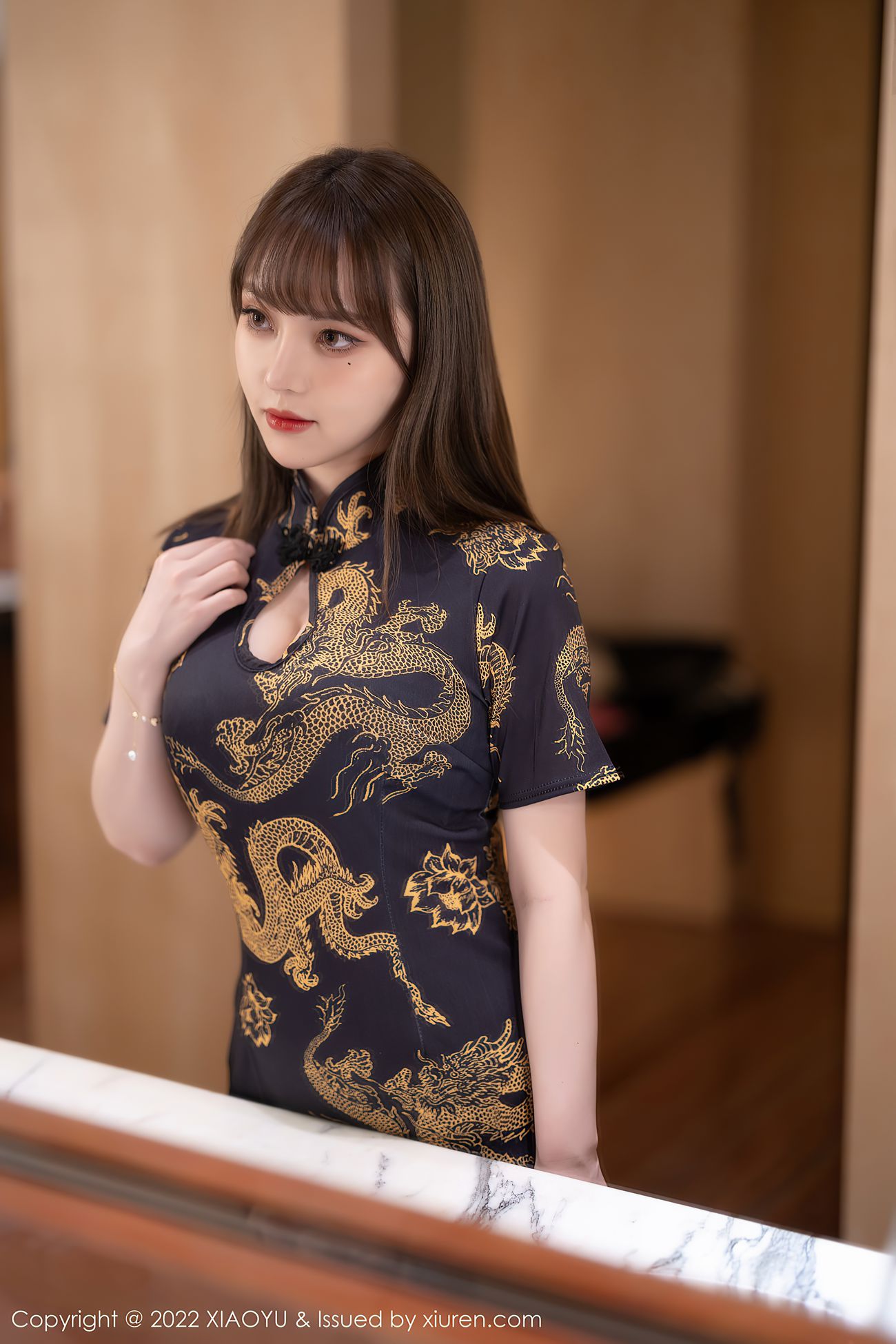 图片[63]-[XIAOYU语画界] 2022.01.28 VOL.707 豆瓣酱 美腿旗袍[62P] – 速更版-美库