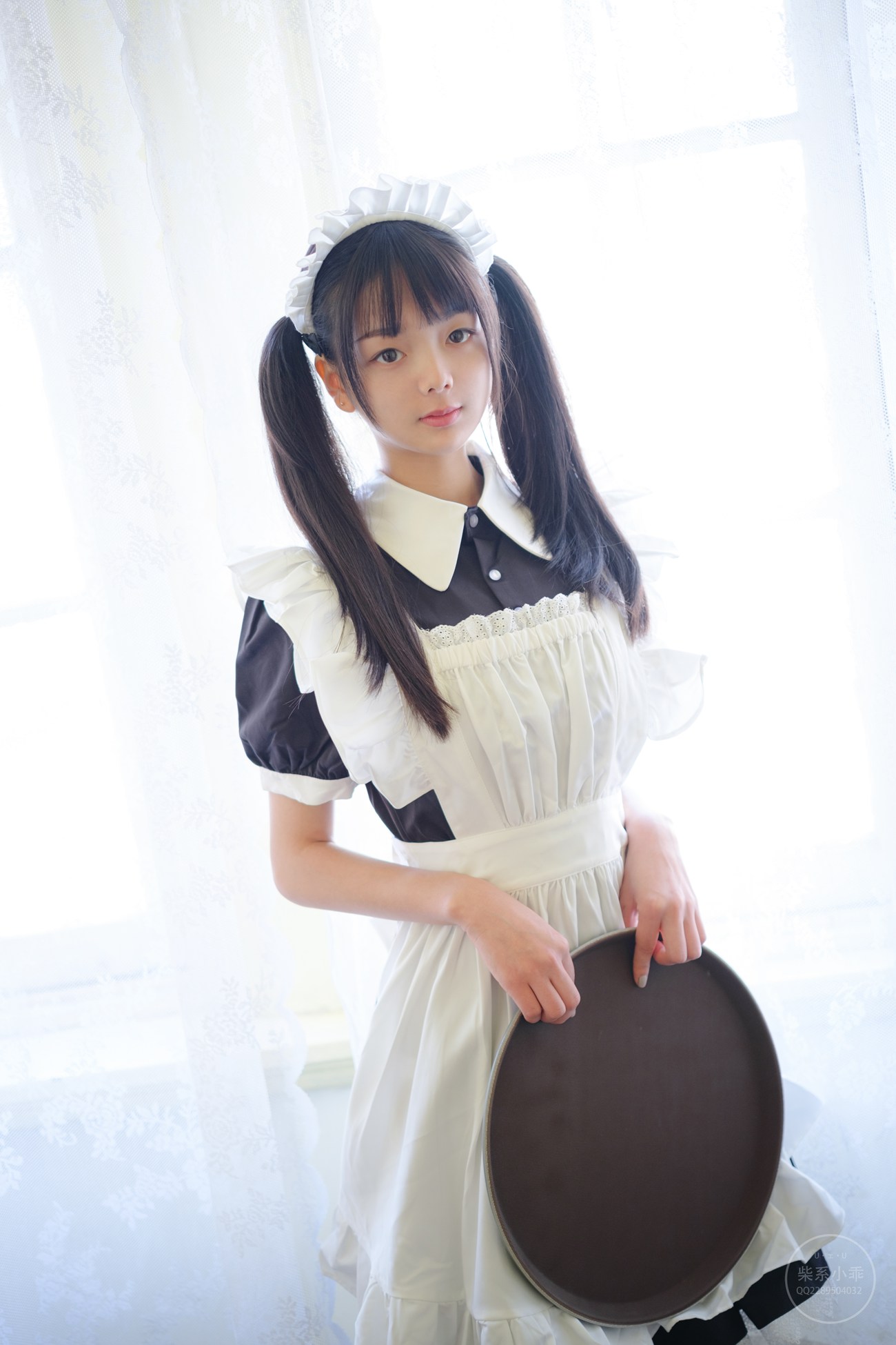 图片[13]-柴系小乖(稚乖画册) – 夜夜白丝女仆 [100P] – 速更版-美库