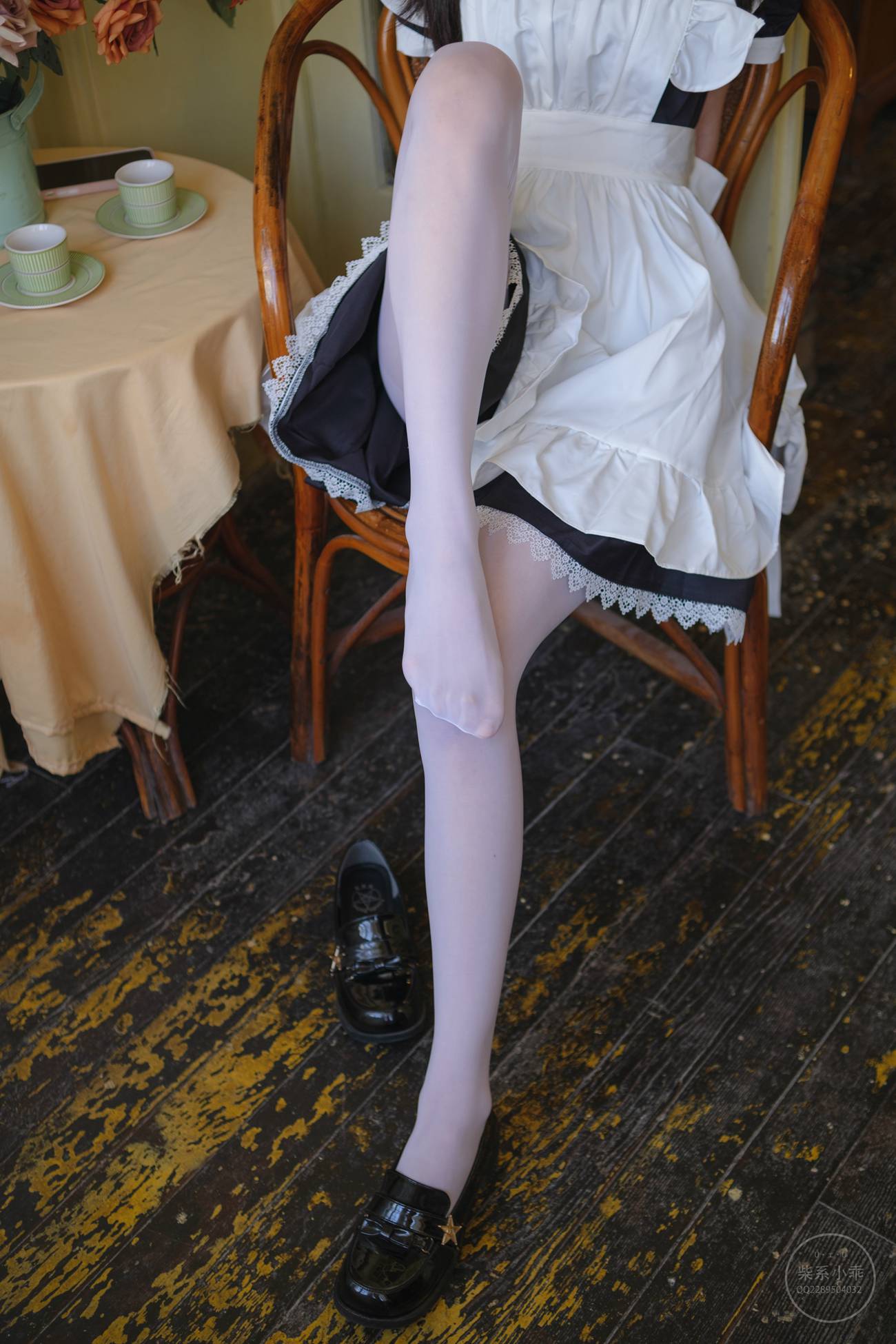 图片[58]-柴系小乖(稚乖画册) – 夜夜白丝女仆 [100P] – 速更版-美库