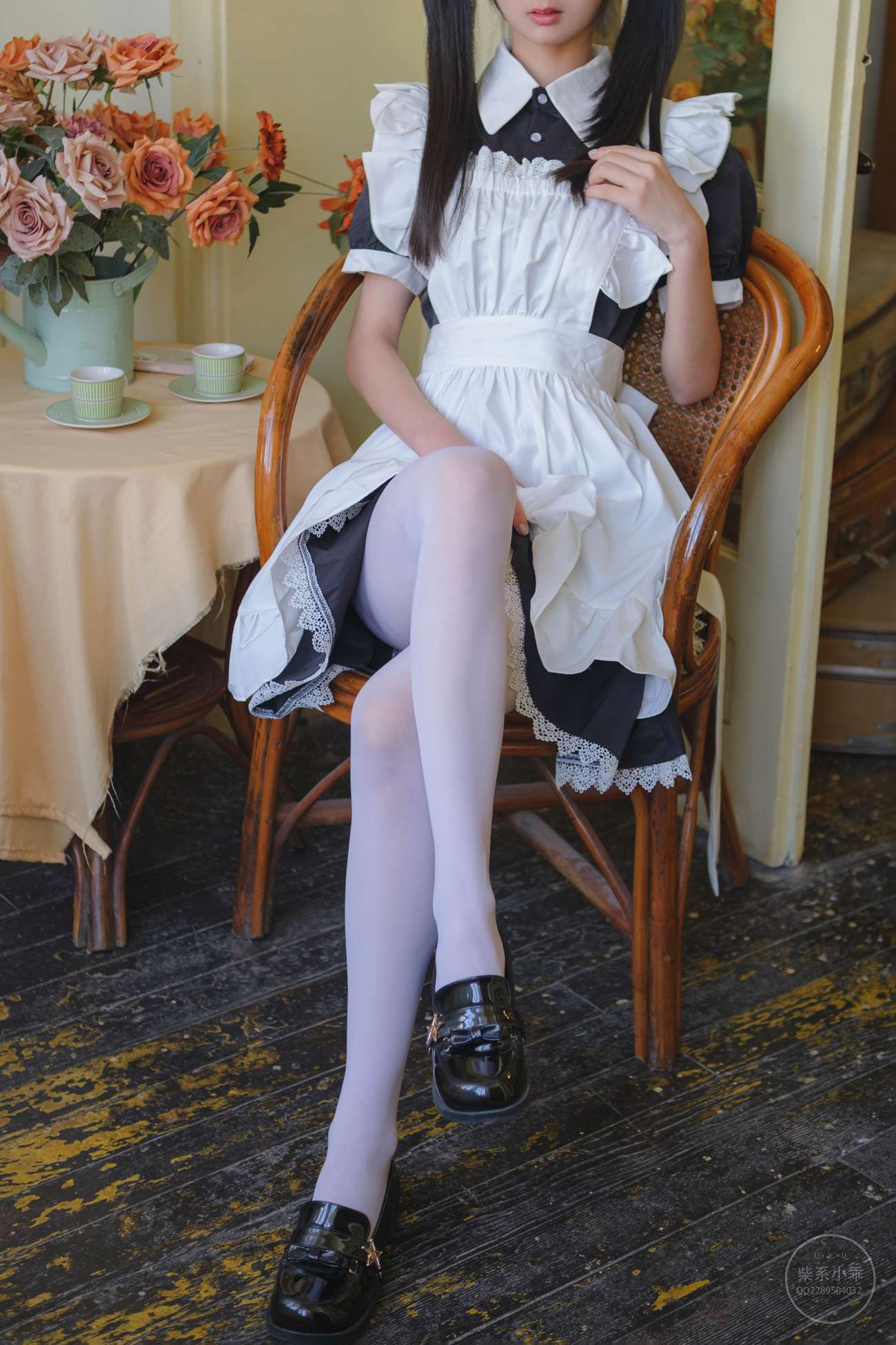 图片[59]-柴系小乖(稚乖画册) – 夜夜白丝女仆 [100P] – 速更版-美库