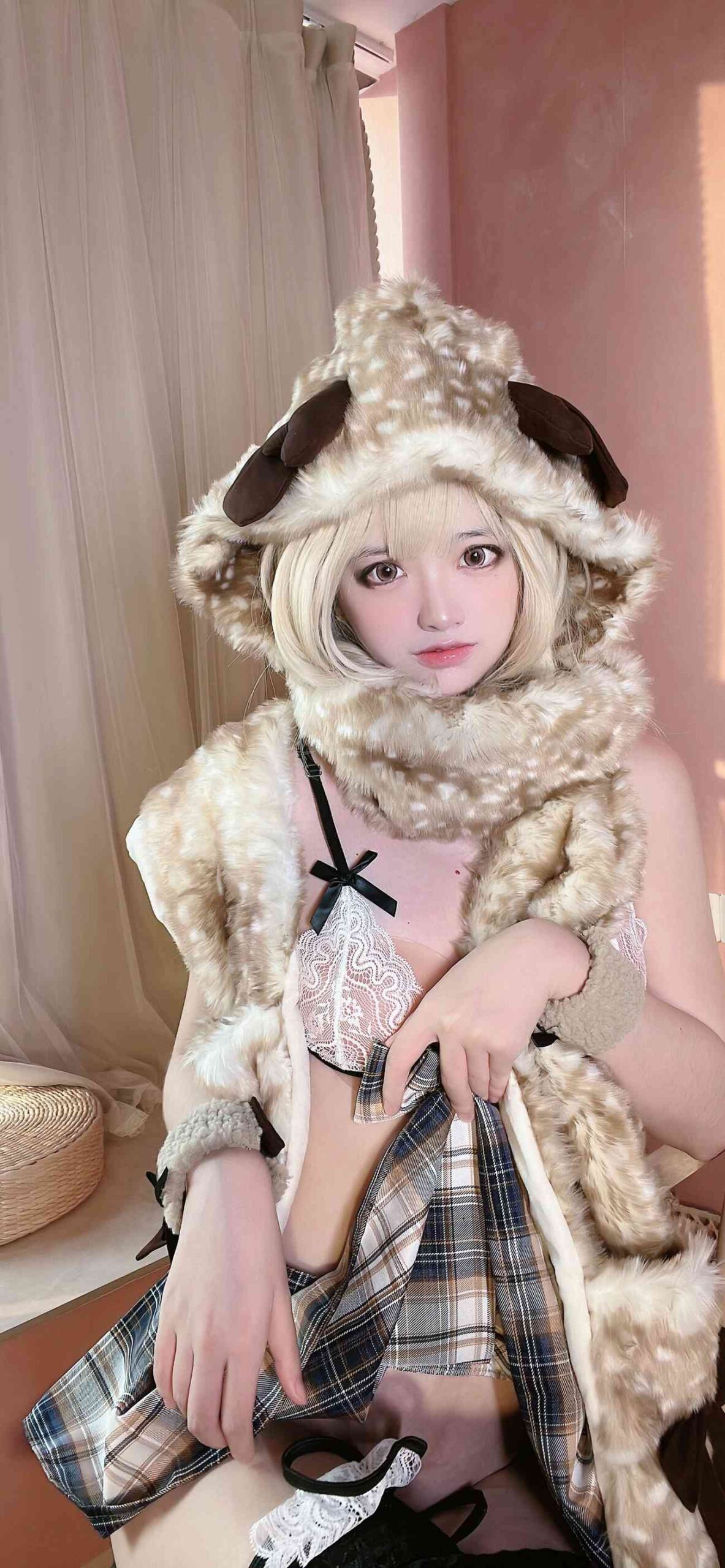 图片[65]-疯猫ss – 麋鹿少女 [80P] – 速更版-美库