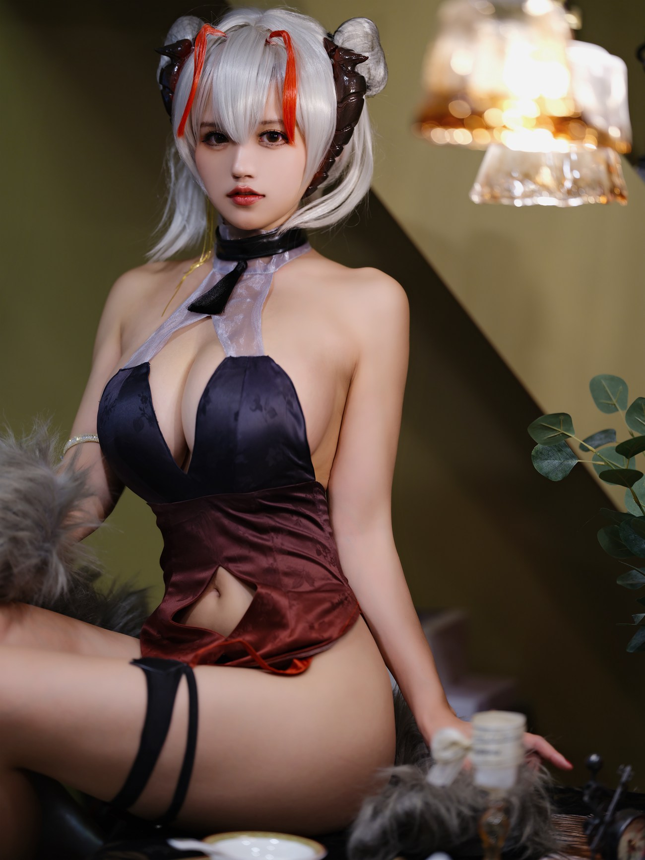 图片[11]-动漫博主小仓千代w – w旗袍 [33P] – 速更版-美库