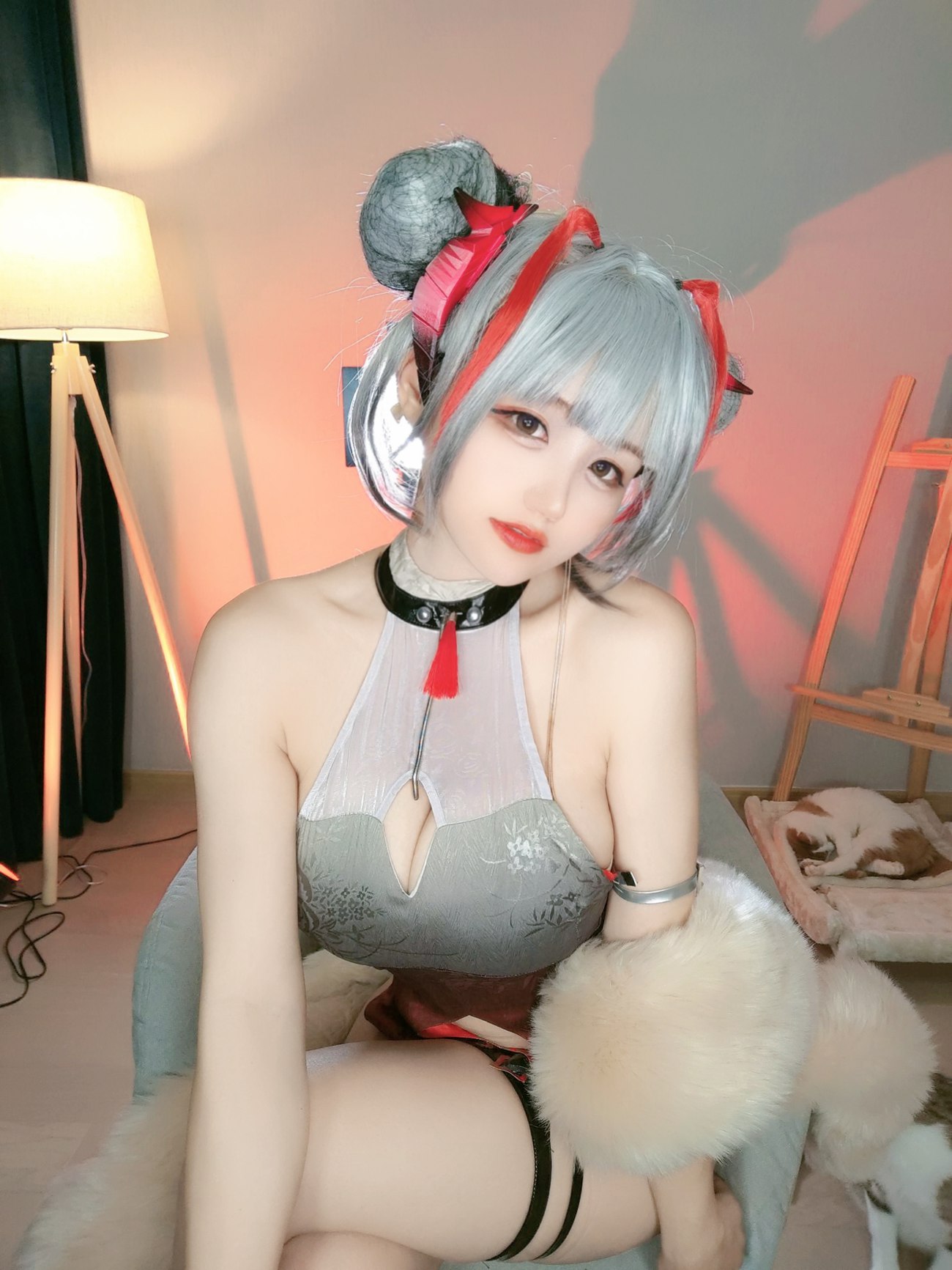 图片[30]-动漫博主小仓千代w – w旗袍 [33P] – 速更版-美库