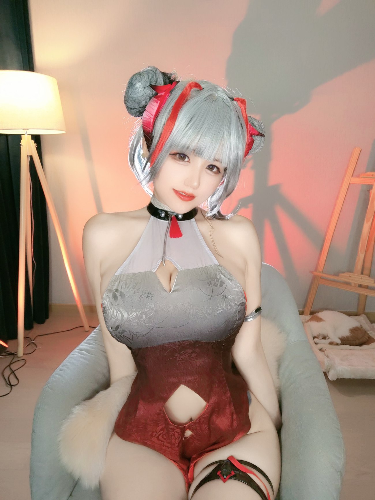 图片[35]-动漫博主小仓千代w – w旗袍 [33P] – 速更版-美库