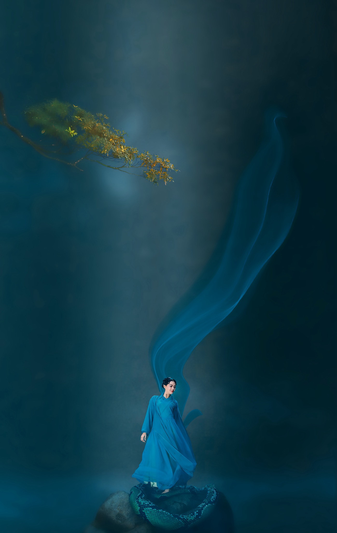 图片[21]-[YITUYU艺图语] 2021.08.06 青蛇梦 莲 [30P] – 速更版-美库