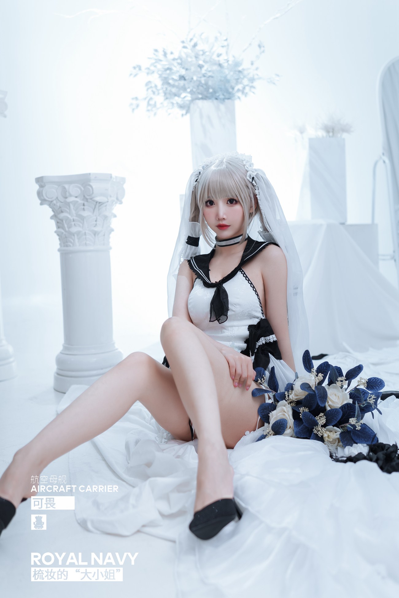 图片[11]-可爱人气Coser 面饼仙儿 – 可畏婚纱 [25P] – 速更版-美库