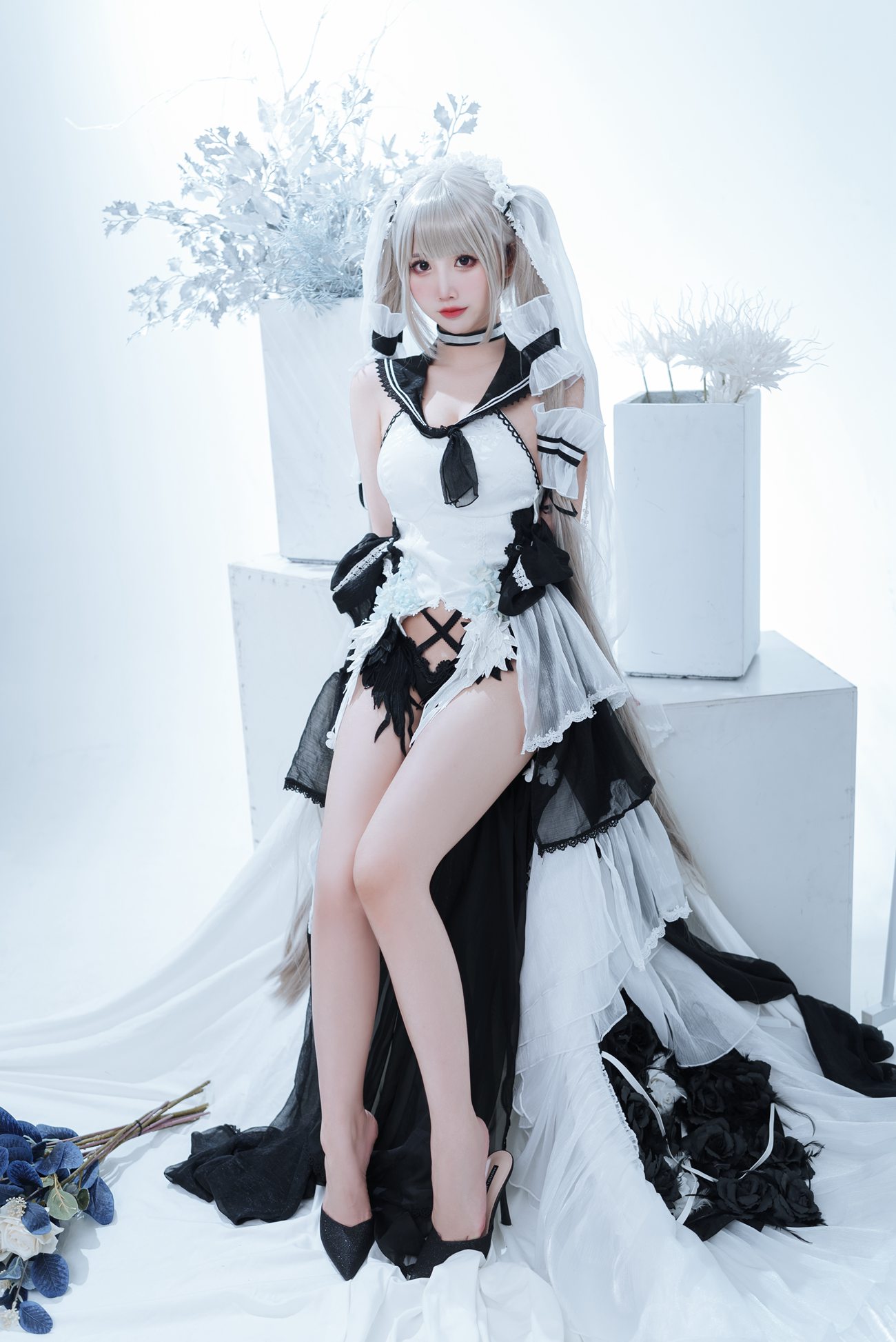 图片[12]-可爱人气Coser 面饼仙儿 – 可畏婚纱 [25P] – 速更版-美库