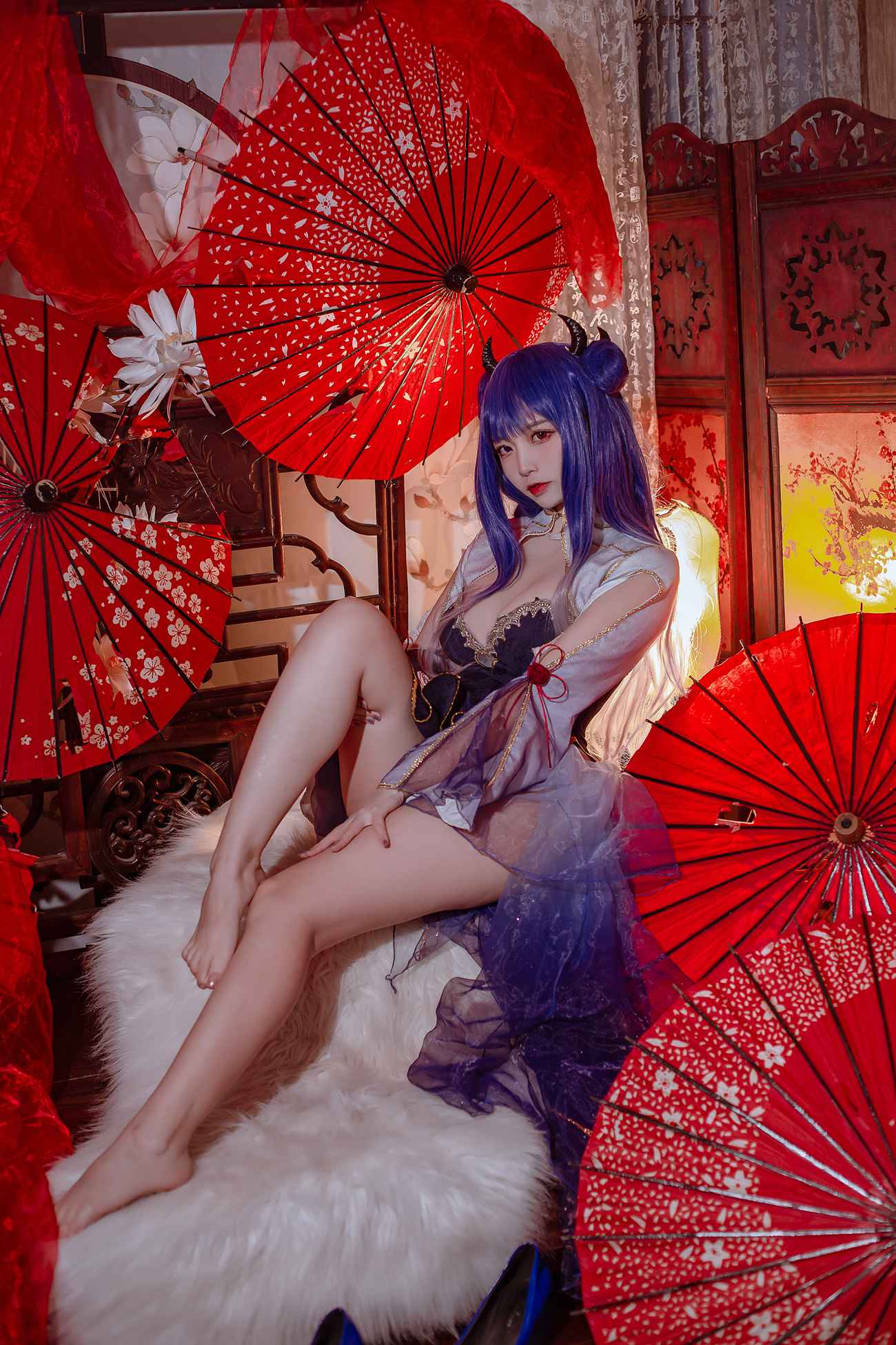 图片[18]-人气Coser二佐Nisa – 碧蓝 伊吹旗袍 [29P] – 速更版-美库