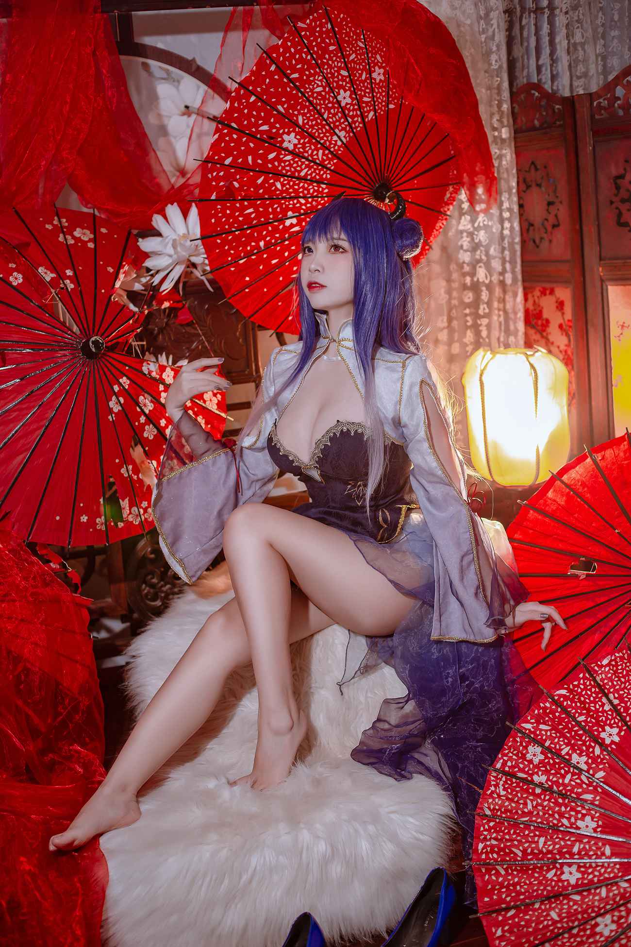 图片[20]-人气Coser二佐Nisa – 碧蓝 伊吹旗袍 [29P] – 速更版-美库