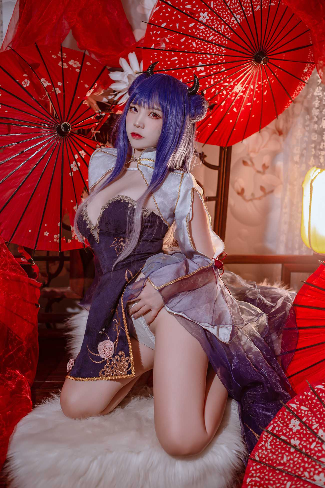 图片[22]-人气Coser二佐Nisa – 碧蓝 伊吹旗袍 [29P] – 速更版-美库