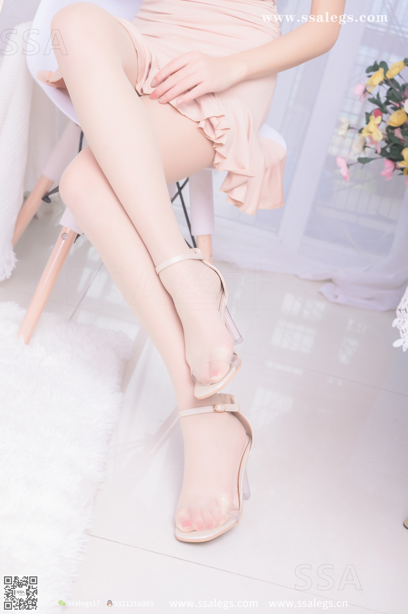 图片[15]-[SSA丝社]超清写真 NO.340 素素画师少女的透明高跟鞋肉丝袜(上)[153P] – 速更版-美库