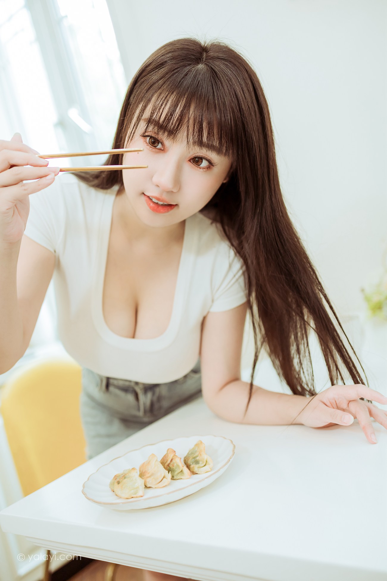 图片[19]-[YALAYI雅拉伊] 2022.03.09 NO.906 你真可爱 虞艺[47P] – 速更版-美库