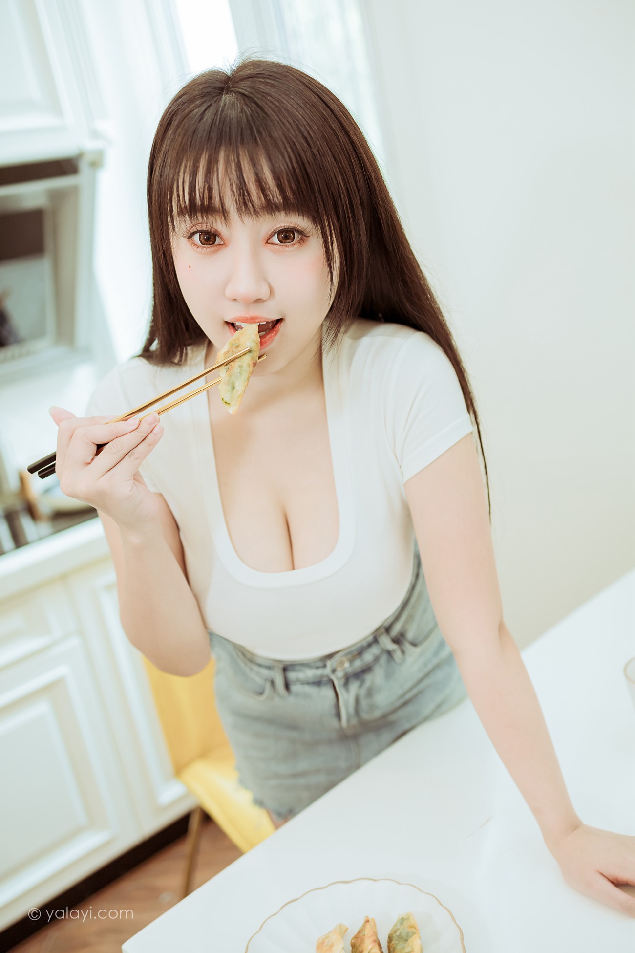 图片[20]-[YALAYI雅拉伊] 2022.03.09 NO.906 你真可爱 虞艺[47P] – 速更版-美库