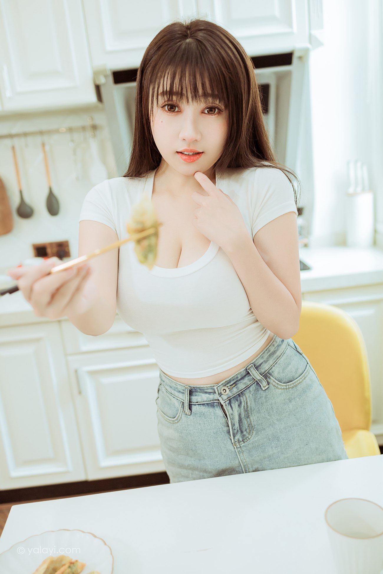 图片[21]-[YALAYI雅拉伊] 2022.03.09 NO.906 你真可爱 虞艺[47P] – 速更版-美库