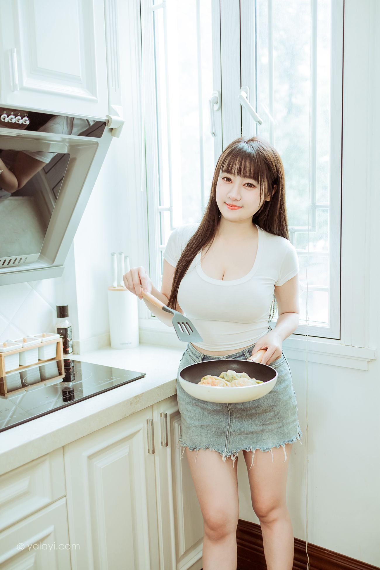 图片[48]-[YALAYI雅拉伊] 2022.03.09 NO.906 你真可爱 虞艺[47P] – 速更版-美库