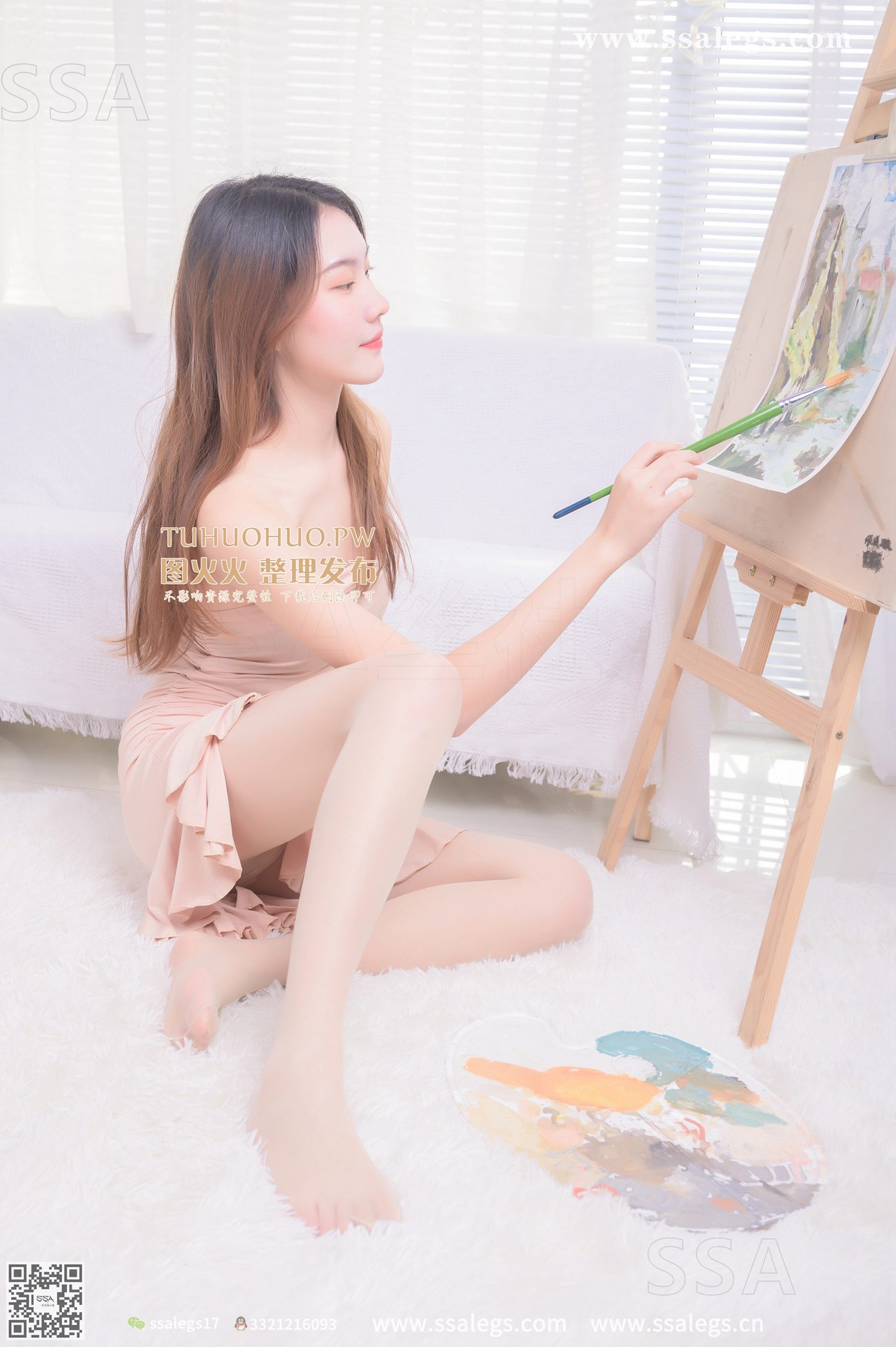 图片[151]-[SSA丝社]超清写真 NO.340 素素画师少女的透明高跟鞋肉丝袜(上)[153P] – 速更版-美库