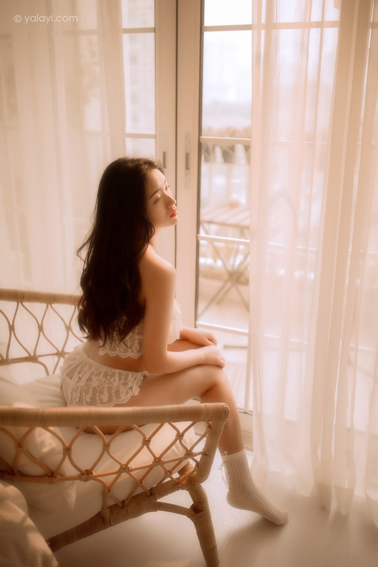 图片[34]-[YALAYI雅拉伊] 2022.03.11 NO.907 闺秀 水月沙子[48P] – 速更版-美库