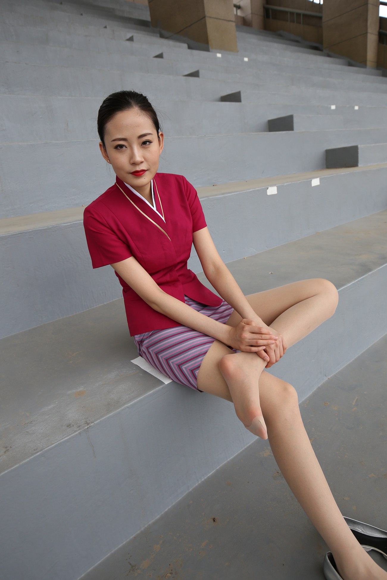 图片[118]-大西瓜爱牙膏-早期作品-Z3-4 空姐至服 (3)[200P] – 速更版-美库